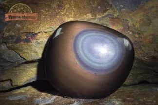 Galet d'obsidienne d'Oregon AA+