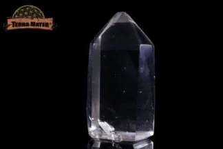 Pointe de cristal de roche à Fantômes 6,8 cm