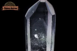 Pointe de cristal de roche à Fantômes 9,4 cm