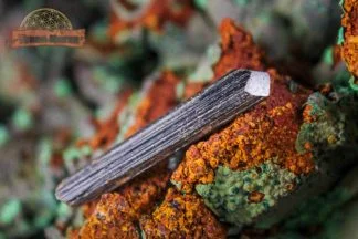 Cristal de rutile naturel