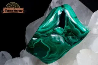 Forme libre de malachite