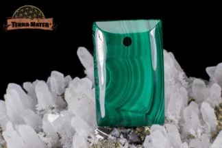 Pendentif de malachite