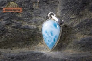 Pendentif de Larimar sur argent