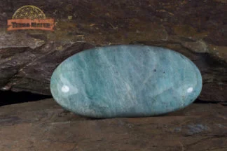 Galet d'amazonite de Madagascar