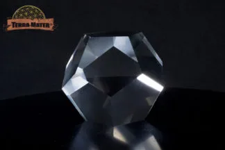 Dodécaèdre de quartz pur de l'Himalaya