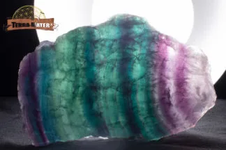 Plaque de fluorite de Chine