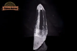 Cristal de roche pur et limpide cueilli en Suisse - exceptionnelles brillance et limpidité