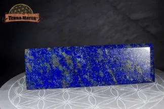8 Plaques de lapis lazuli