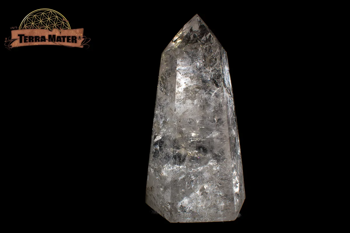 Grand générateur de cristal de roche du Brésil 1,7 KG