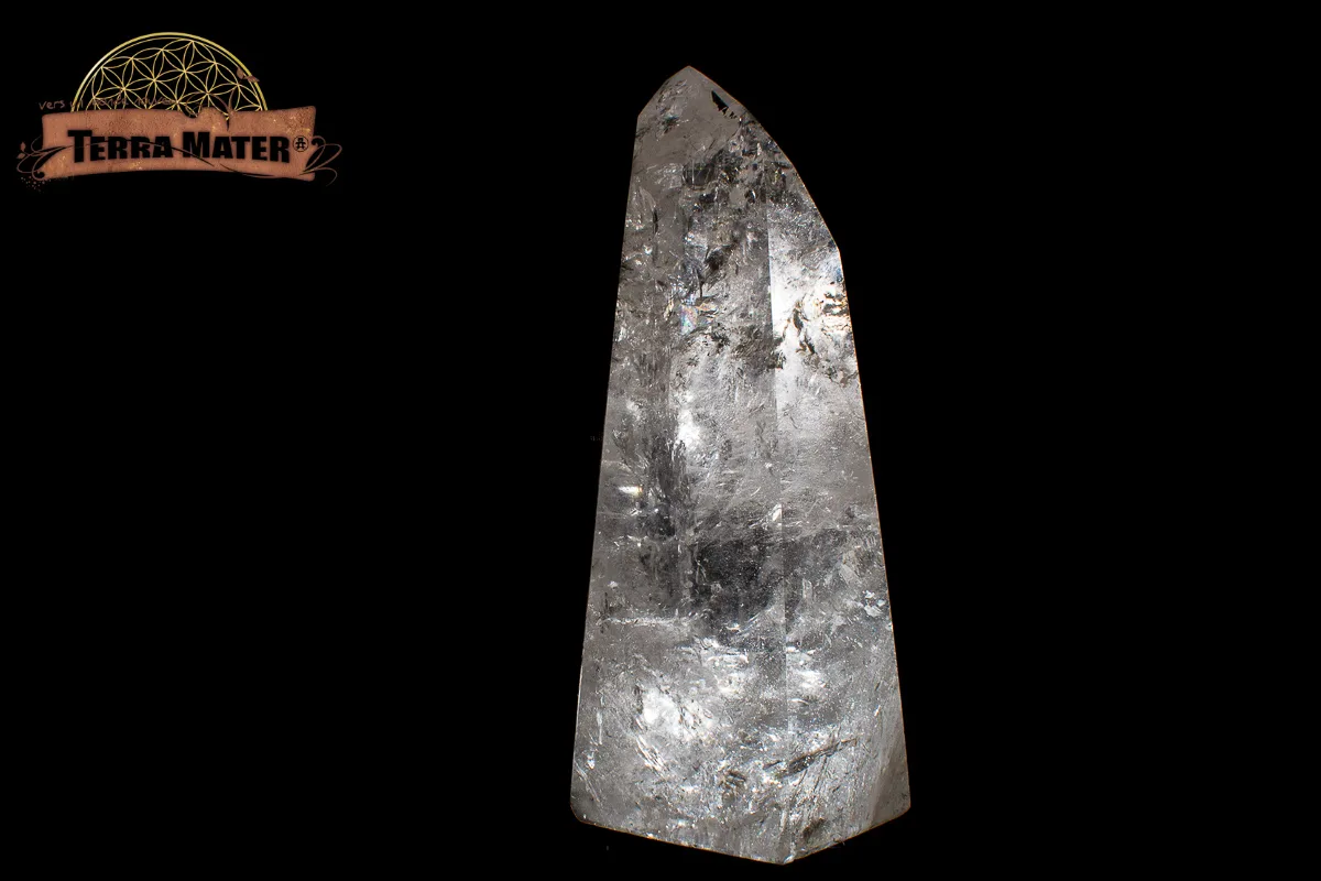 Grande pointe polie de cristal de roche - Grand générateur - 1,7 kg – Image 4