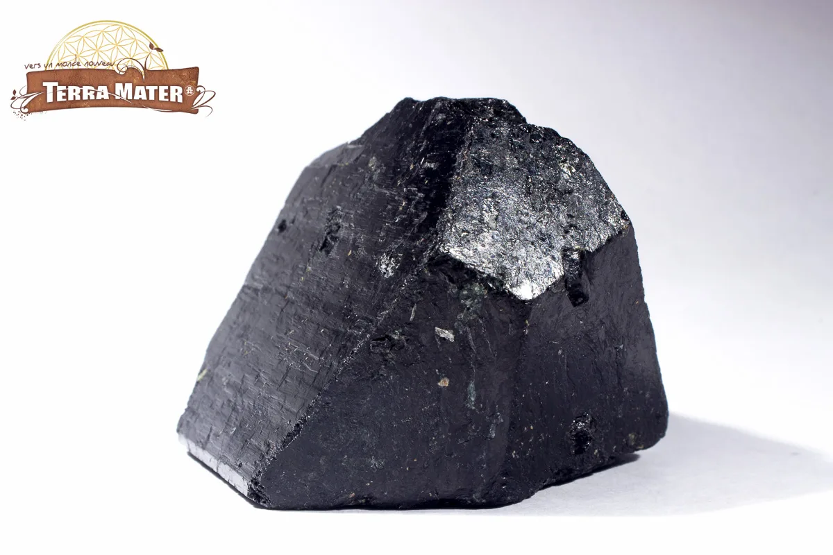 Tourmaline Noire Biterminée brute 146 g – Image 6
