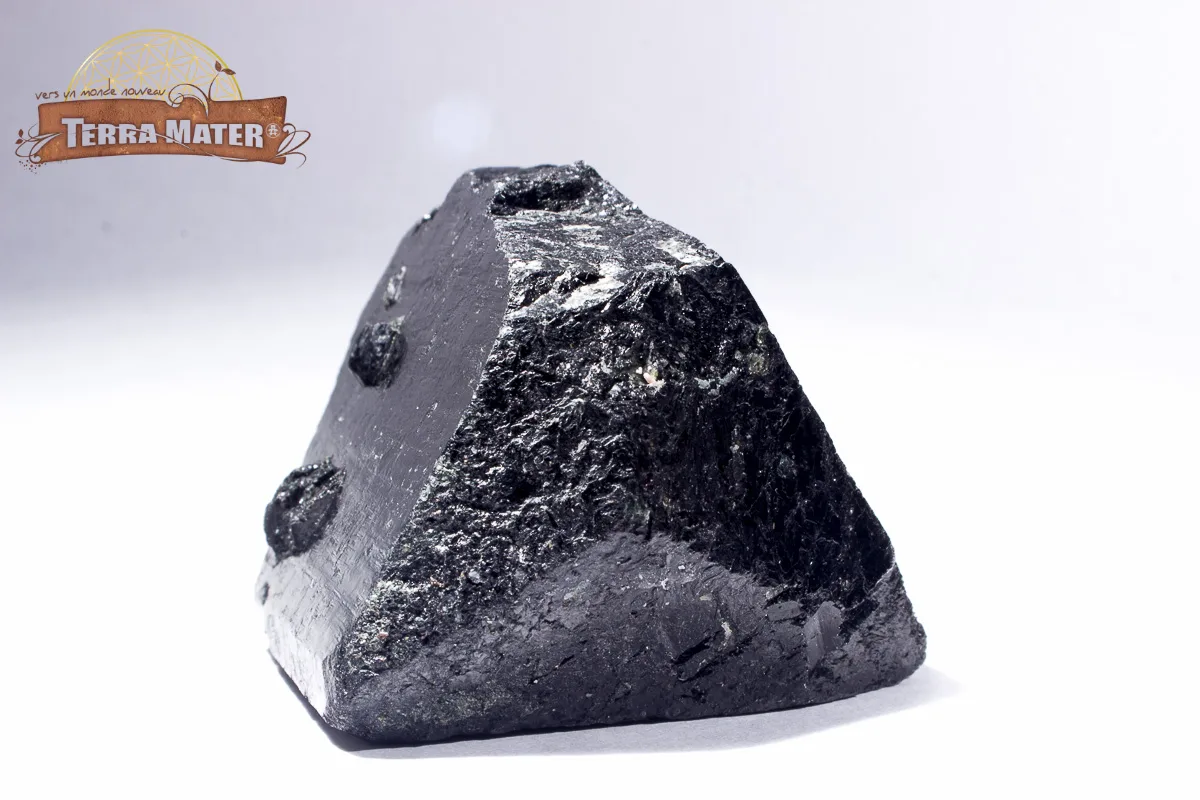 Tourmaline Noire Biterminée brute 146 g – Image 3