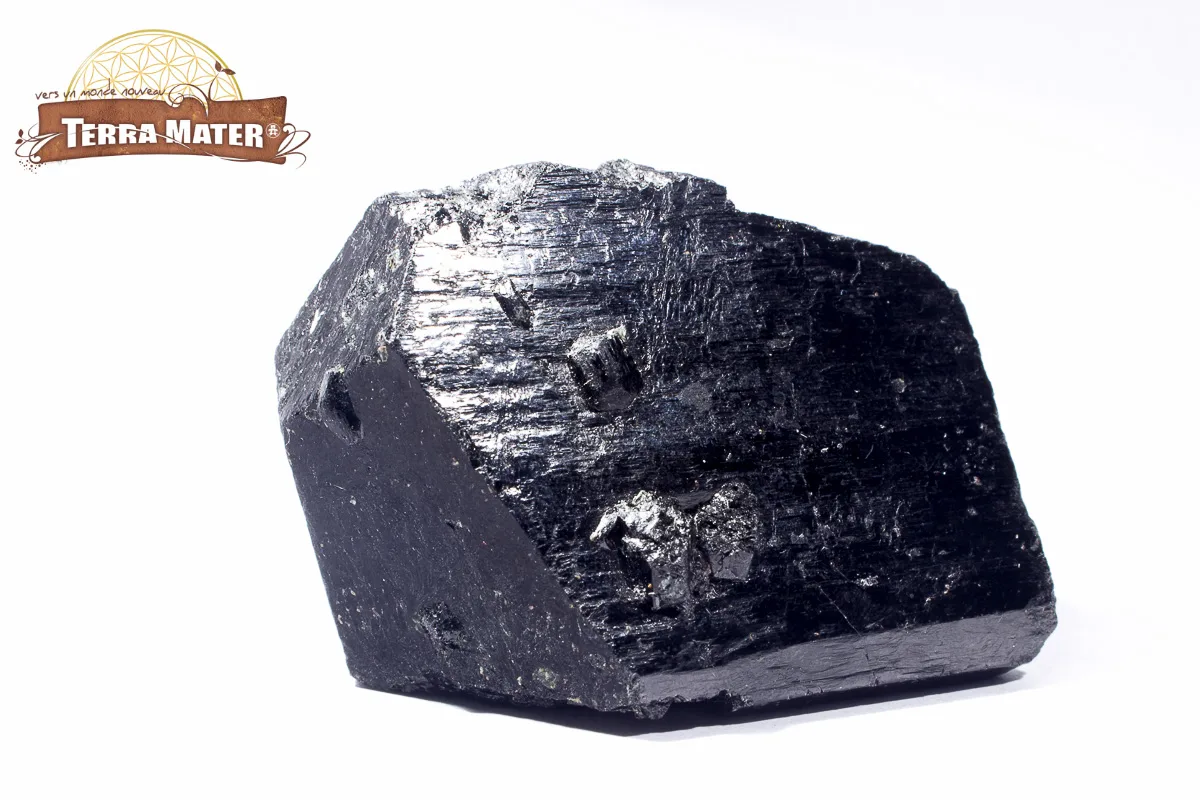 Tourmaline Noire Biterminée brute 146 g – Image 2