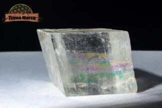Bloc de calcite optique brut - Spath d'Islande - Port gratuit