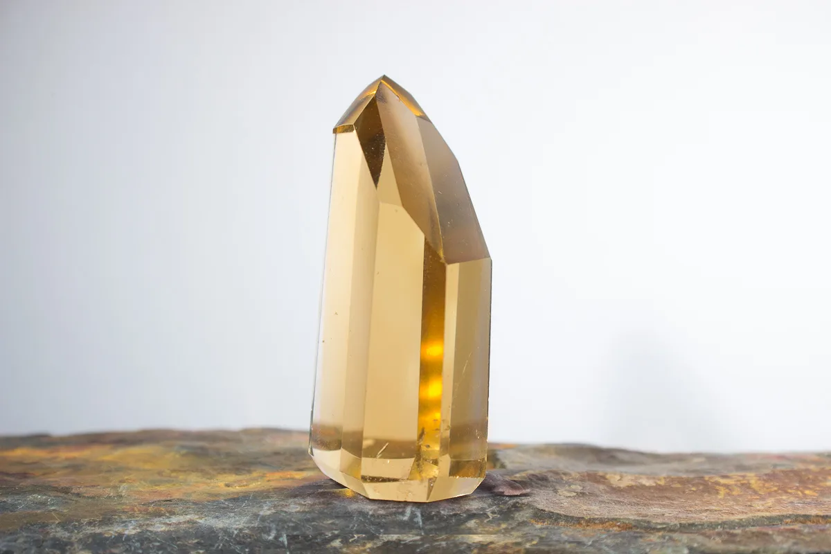 Cristal naturel de citrine 5 cm - 38 g - qualité AAA – Image 5