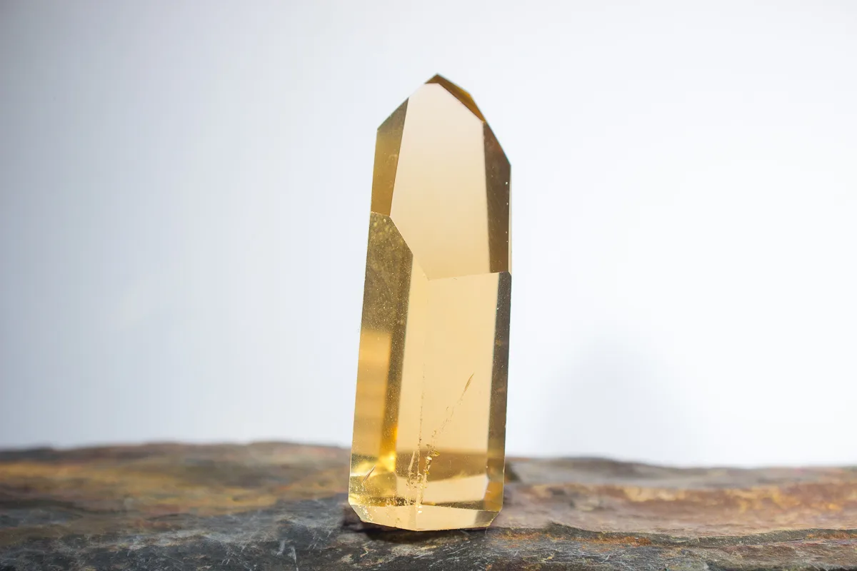 Cristal naturel de citrine 5 cm - 38 g - qualité AAA – Image 8