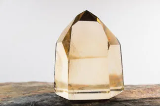 Cristal naturel de citrine brésilienne qualité AAA couleur champagne